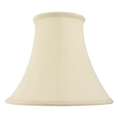 22" Round Bell Handmade Lamp Shade Cream Fabric Classic Table Light Bulb Cover