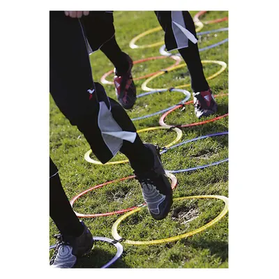 12 PACK Agility Hoop Ladder - Football Rugby Speed & Footwork Training Drill