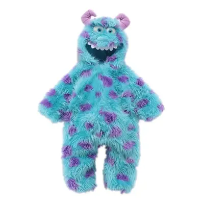 (4-5 Years Old) Unisex Toddler Child Blue Sally Monster Costume Jumpsuit For Baby