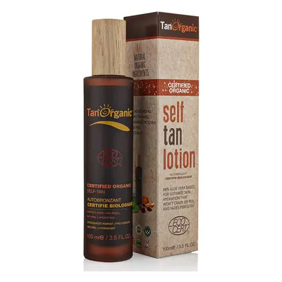 TanOrganic Self Tanning Lotion Fake Tan Certified Organic Natural Vegan 100ml