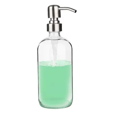 Soap Dispenser - Transparent Soap Dispenser For Kitchen Sink, Hand Soap Dispenser, Ideal For Ess