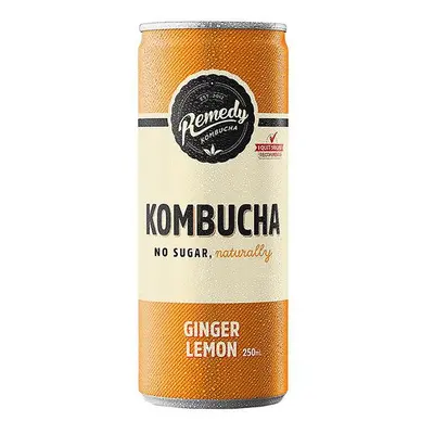 Remedy Kombucha Ginger Lemon