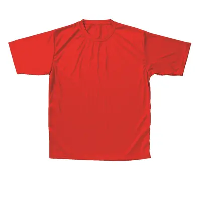 T-SHIRT MOISTURE MANAGEMENT- ADULT-RED-3X