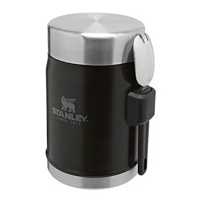 Stanley Food Jar, Stainless Steel, Matte Black, 0.4L