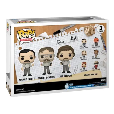 Funko The Office Utica Prank Michael Dwight and Jim Pop! Vinyl 3-Pack Limited Edition Exclusive