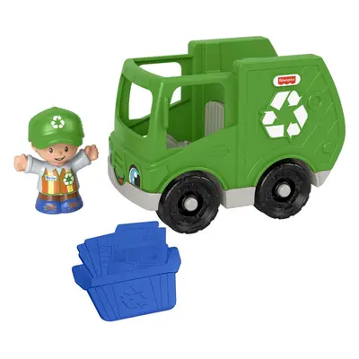 Fisher-Price Little People Recycle Truck push-along vehicle with figu