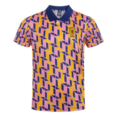 (Multi, Large) Scotland Retro Shirt Mens Kit OFFICIAL Football Gift