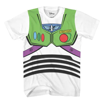 Disney Toy Story I am Buzz Lightyear Costume Boys Youth T-ShirtLG White