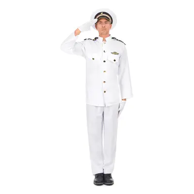 Men's Navy Officer Uniform Costume