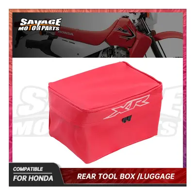 Rear Tool Box For HONDA XR650 XR600R XR400R XR 150 230 L R Motorcycle Parts Waterproof Locker Lu