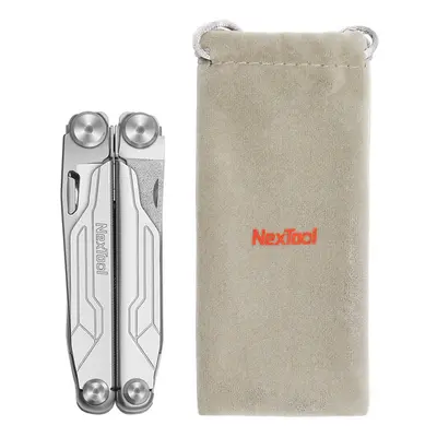 (WHITE) NexTool Edc Pocket Multitool Pliers Survival Knife Folding In Tools Camping Knife Saw Fo