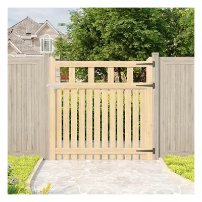 (120cm W x 120cm H) Outdoor Wooden Garden Gate Fence Door