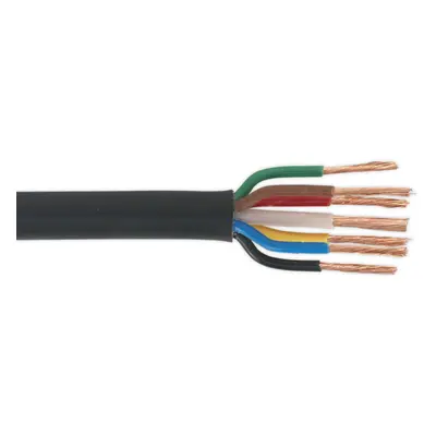 30m Seven Core Automotive Cable - Thin Walled - + Core - RoHS Compliant