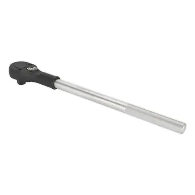 500mm 24-Tooth Flip Reverse Ratchet Wrench - 3/4 Inch Sq Drive - Pear-Head