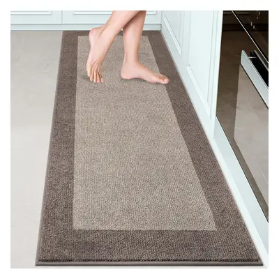 (60 x cm (Rectangular), Beige) Dirt Trapper Indoor Door Mat x cm, Non-slip Entrance Rug