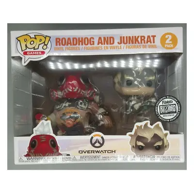 Sdcc Blizzard Exclusive Roadhog And Junkrat Pack Funko Pop Figure