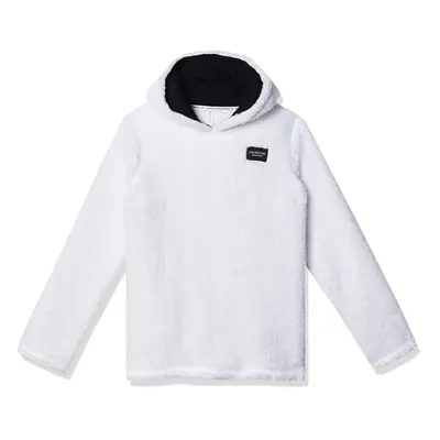 Calvin Klein Girls' Performance Sport Hoodie Sweatshirt White Reversi