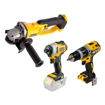 Dewalt DCK383 18v XR Brushless DCD796 Drill DCF887 Impact DCG412 Grinder Bare