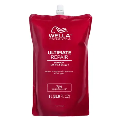 Wella Professionals ULTIMATE REPAIR Shampoo Lightweight Cream Shampoo for Damaged Hair 1L Refill