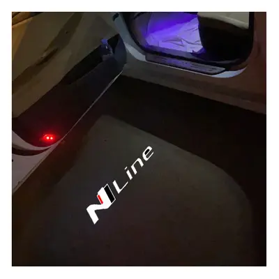 (10pcs one pack, N LINE) Car Door Light For Hyundai N Logo N Line N Performance Logo Light Welco