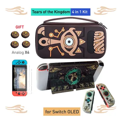 (C(SWITCH OLED)) For Nintendo Switch Storage Bag ZD Tears Of The Kingdom Hard Protective Case Sh