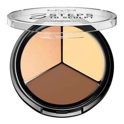 Nyx Steps to Sculpt Face Sculpting Palette Light 5g