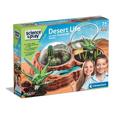 97858 Play Lab-Desert Life, Terrarium Gardening Children, Science kit for Kids Year-Made in Ital