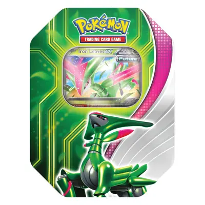 TCG: Paradox Clash Tin - Iron Leaves ex (1 Foil Promo Card & PokÃ©mon TCG Booster Packs)