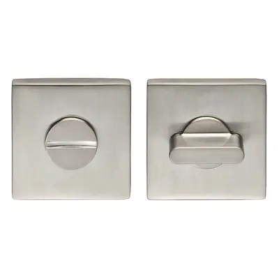 Thumbturn Lock And Release Handle Concealed Fix Square Rose Satin Chrome