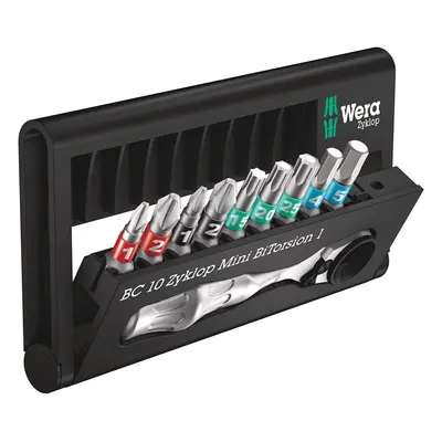 Wera BC BT Bit-Check Zyklop Mini BiTorsion Set, Colour, Size