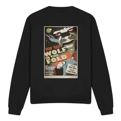 (XL, Black) Star Trek Unisex Adult The Original Series Episode Sweatshirt