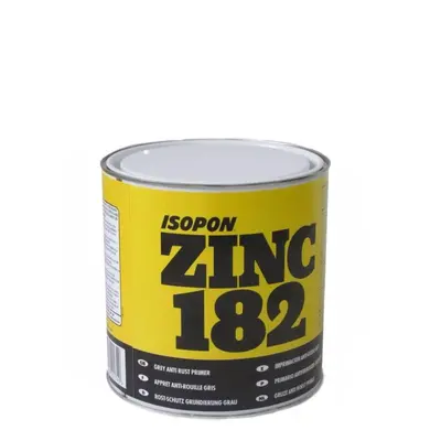 2 x U-Pol Davids Zinc Isopon Anti-rust Grey Primer Litre Upol