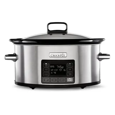 Crockpot CSC066 TimeSelect Slow Cooker 5.6 Litres Watt Brushed Stainless