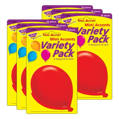 TREND Party Balloons Mini Accents Variety Pack Per Pack Packs