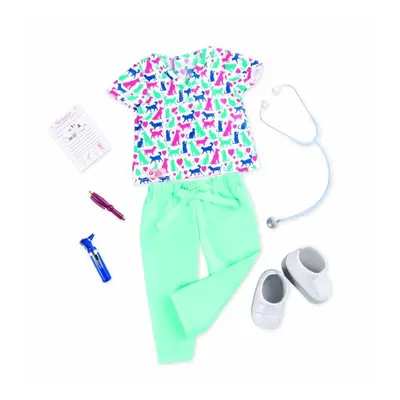 Our Generation Healthy Paws Vet Uniform Doll Outfit