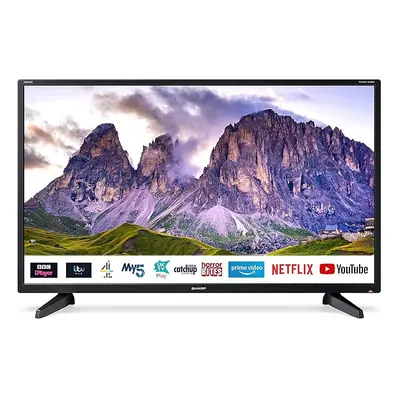 SHARP 1T-C32BC2KO1FB Inch Smart TV, HD Ready LED Display