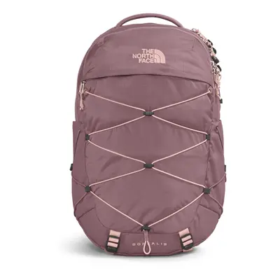 THE NORTH FACE Womens Borealis Commuter Laptop Backpack Fawn GreyPink Moss One Size