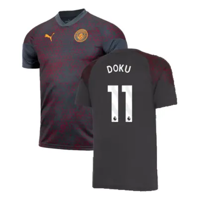 (XXL) Man City Training Jersey (Strong Grey) (Doku 11)