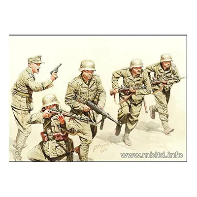 German Infantry DAK WWII North Africa desert battles 1/35 Master Bo