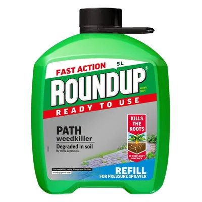 Roundup Ready to Use Path Weedkiller 5L refill