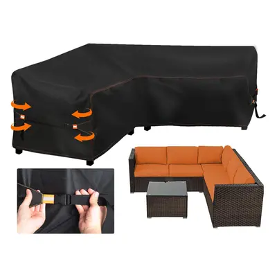 (215x215x87cm) Garden V-Shape Furniture Cover Waterproof