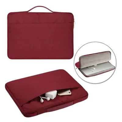 (wine red, 11.6 incn) Laptop Bag Sleeve 11.6/12/13.3/14/15.6 Inch Notebook Sleeve Bag for Macboo