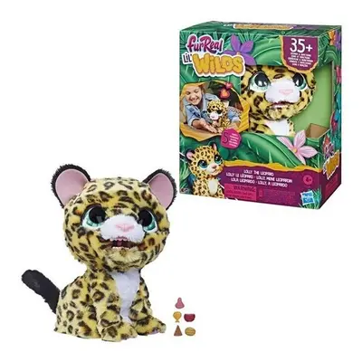 FurReal Lil' Wilds Lolly My Leopard Interactive Soft Plush Animal Toy