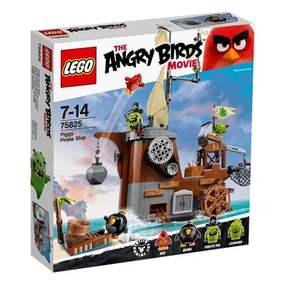 LEGO Angry Birds Piggy Pirate Ship Building Kit (620 Piece)