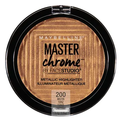 Maybelline New York Facestudio Master Chrome Metallic Highlighter Makeup Molten Topaz 0.19 Ounce