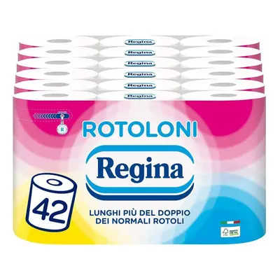 Regina Rolls Toilet Paper (500 Sheets per Roll, 100% FSC Certified, Rolls)