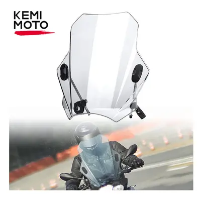 (Newest Clear) Motorcycle Windscreen Windshield Universal For BMW R1200GS R1250GS R1200