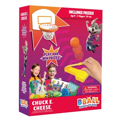 Wilder Chuck E. Cheese Basketball Tabletop Game Includes Prizes - Mini Arcade Style Game for Kid