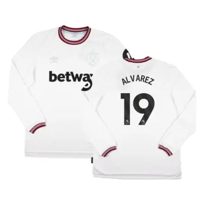 (S) West Ham Long Sleeve Away Shirt (ALVAREZ 19)