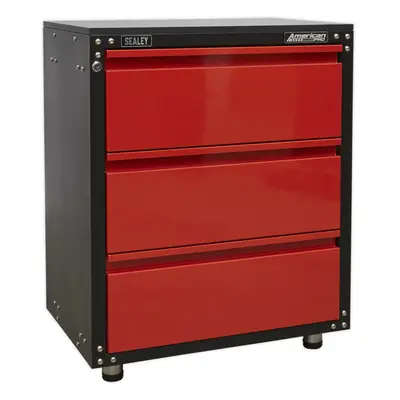 Modular Drawer Cabinet with Worktop - x x 820mm - Ball Bearing Slides